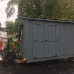 Milwaukee to Menomonee Falls shed move